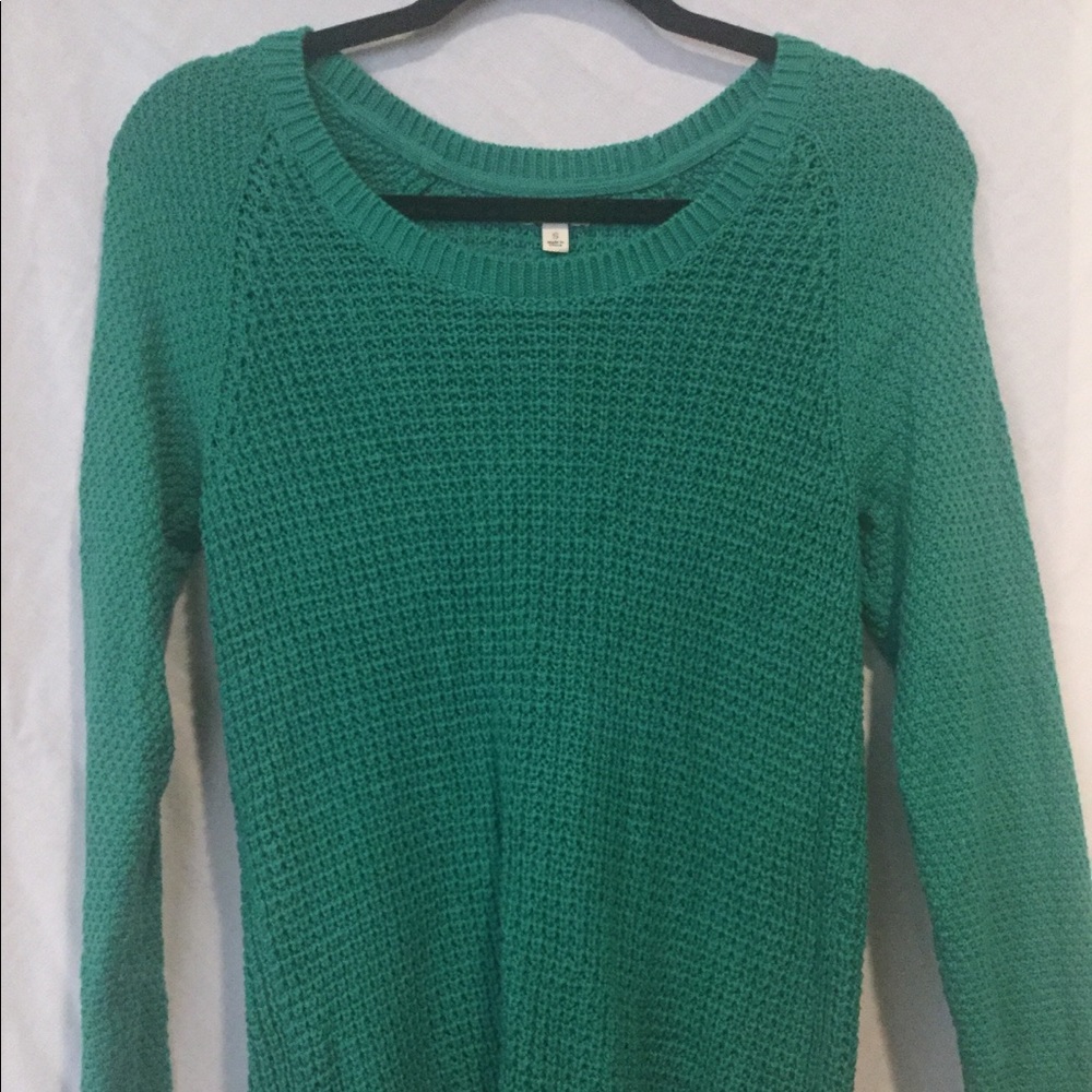 Sonoma green sweater